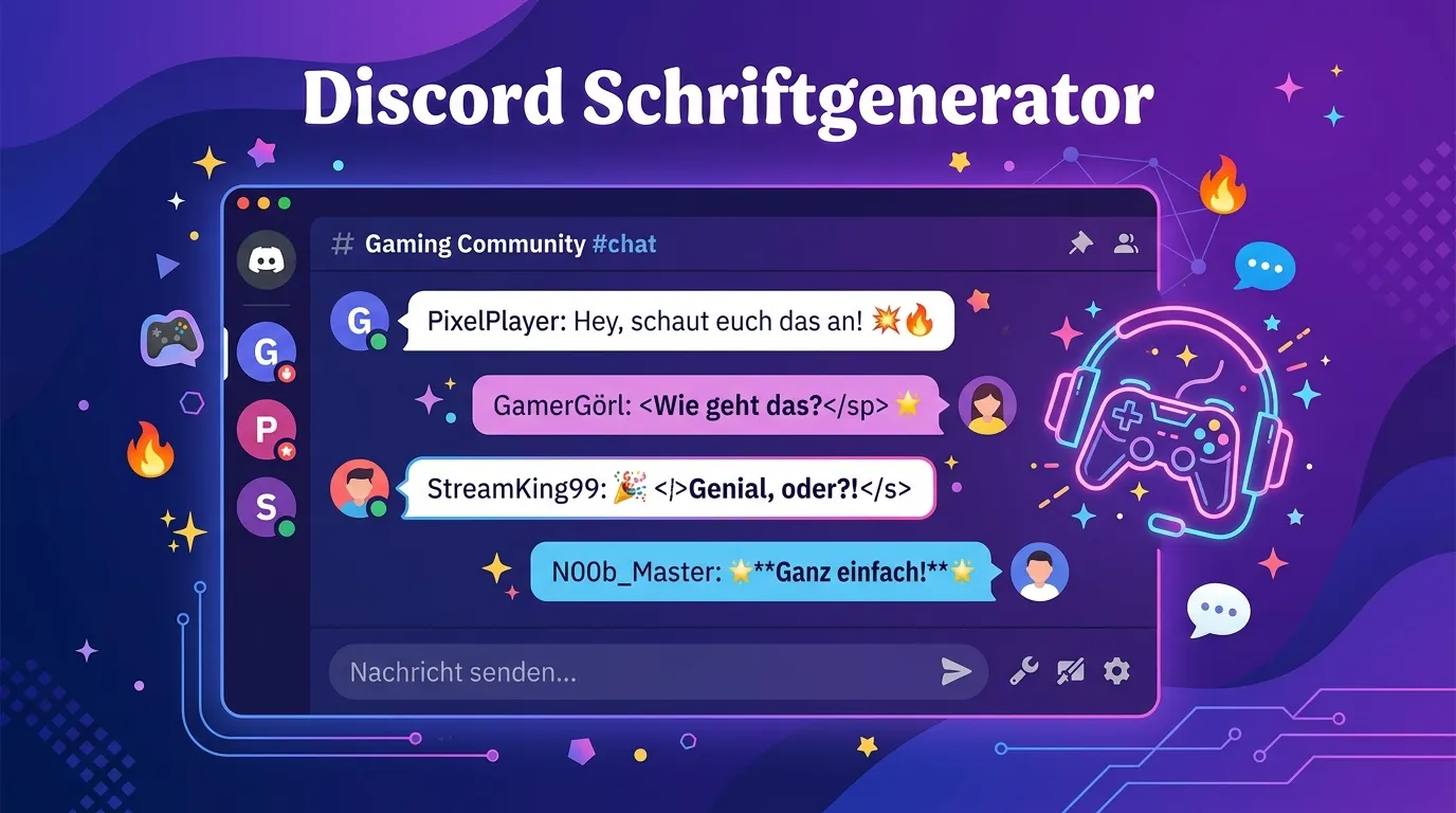 Discord Schriftgenerator