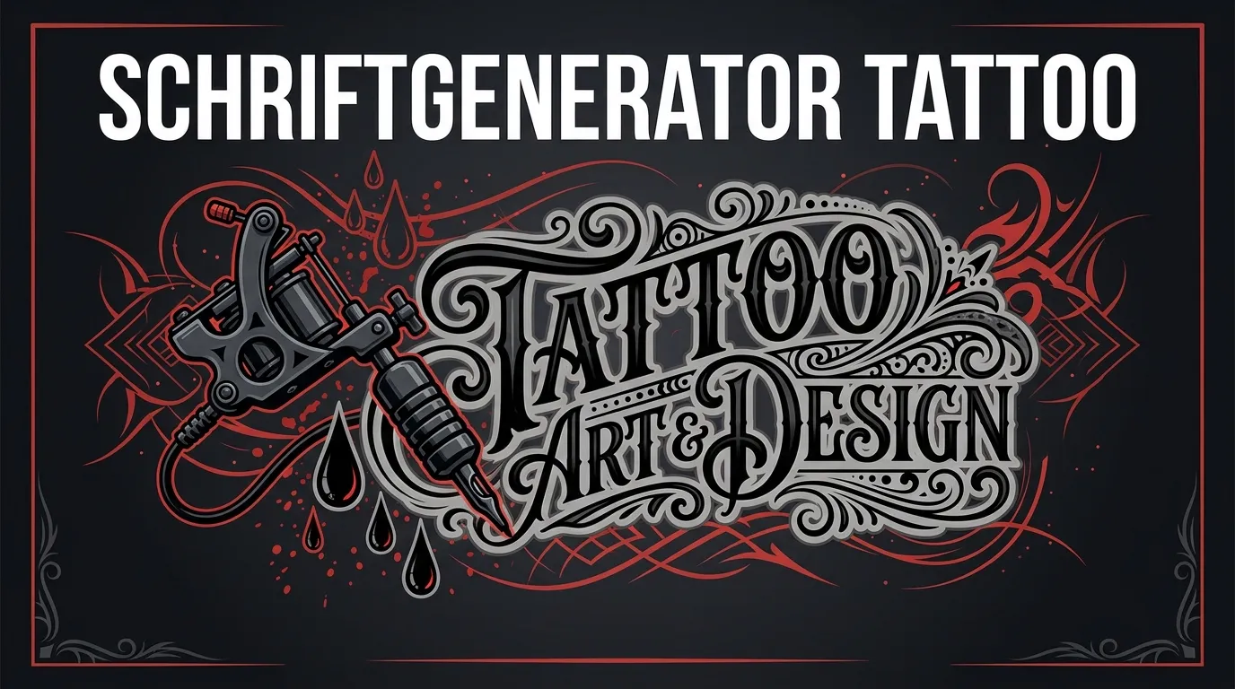 Schriftgenerator Tattoo