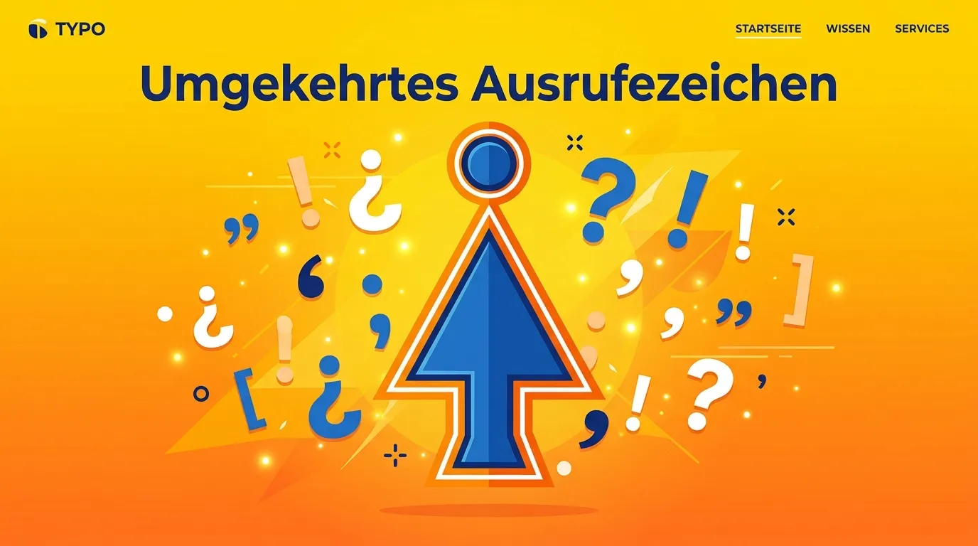 Umgekehrtes Ausrufezeichen generieren